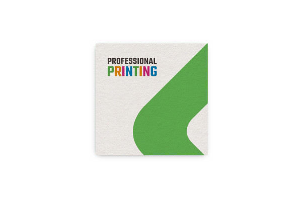 Visitenkarte Quadrat 55x55 mm bedruckt