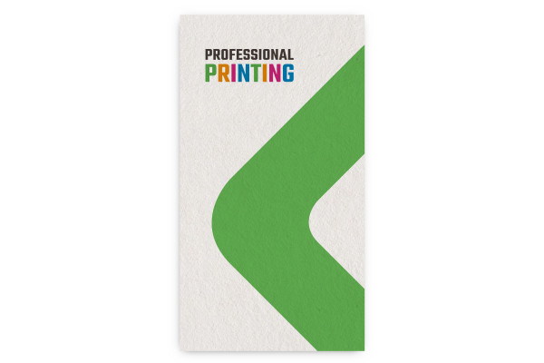 Visitenkarte Hoch 50x90 mm bedruckt